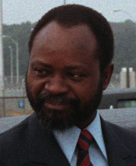 Mozambican President Samora Machel in 1985